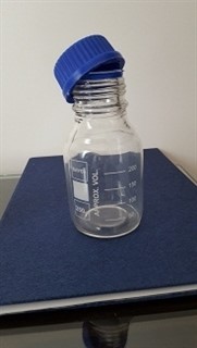 بطری شیشه ای در آبی 250 ایرانی